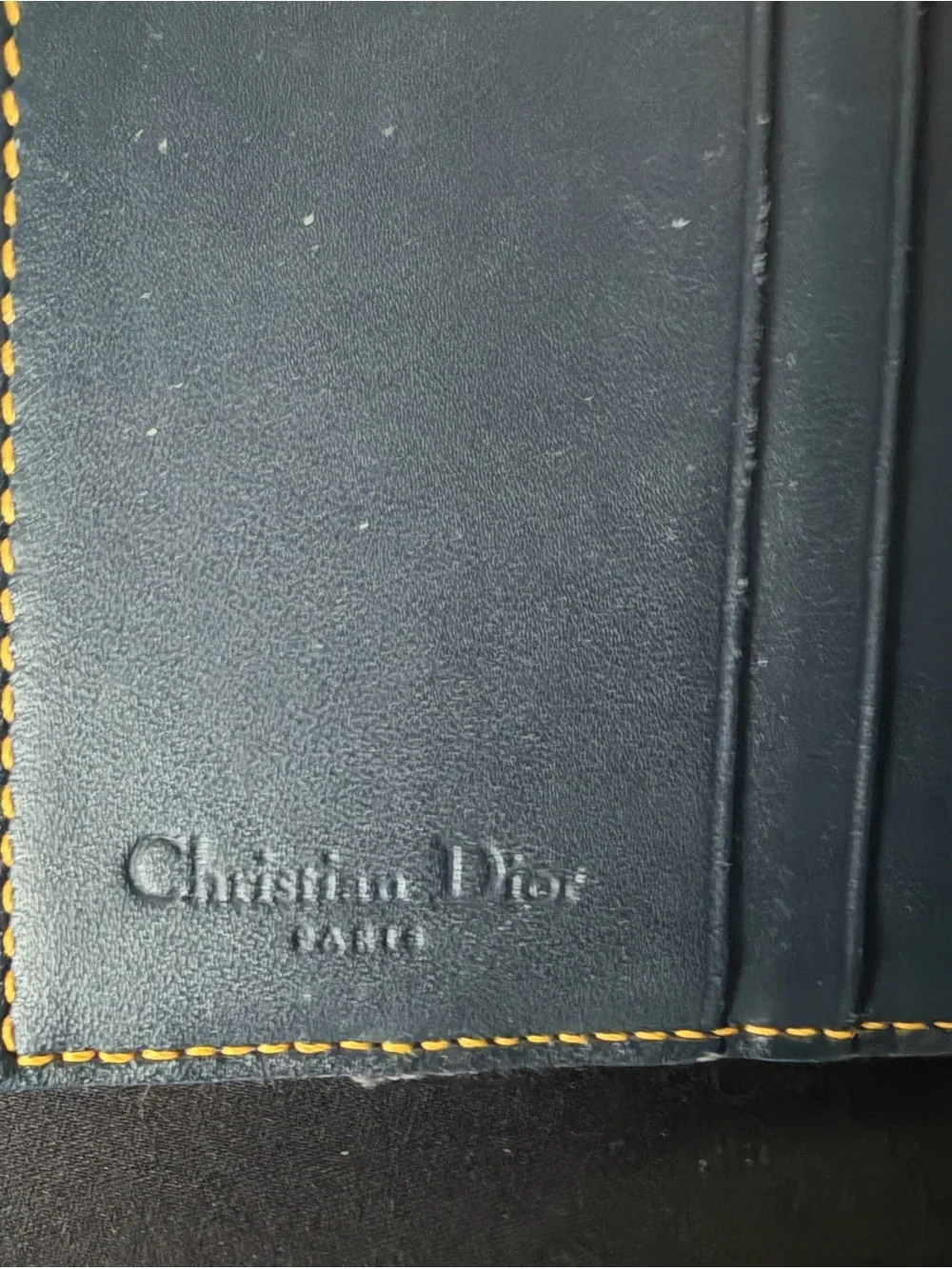 Authentic Vintage Dior Trotter Saddle Wallet